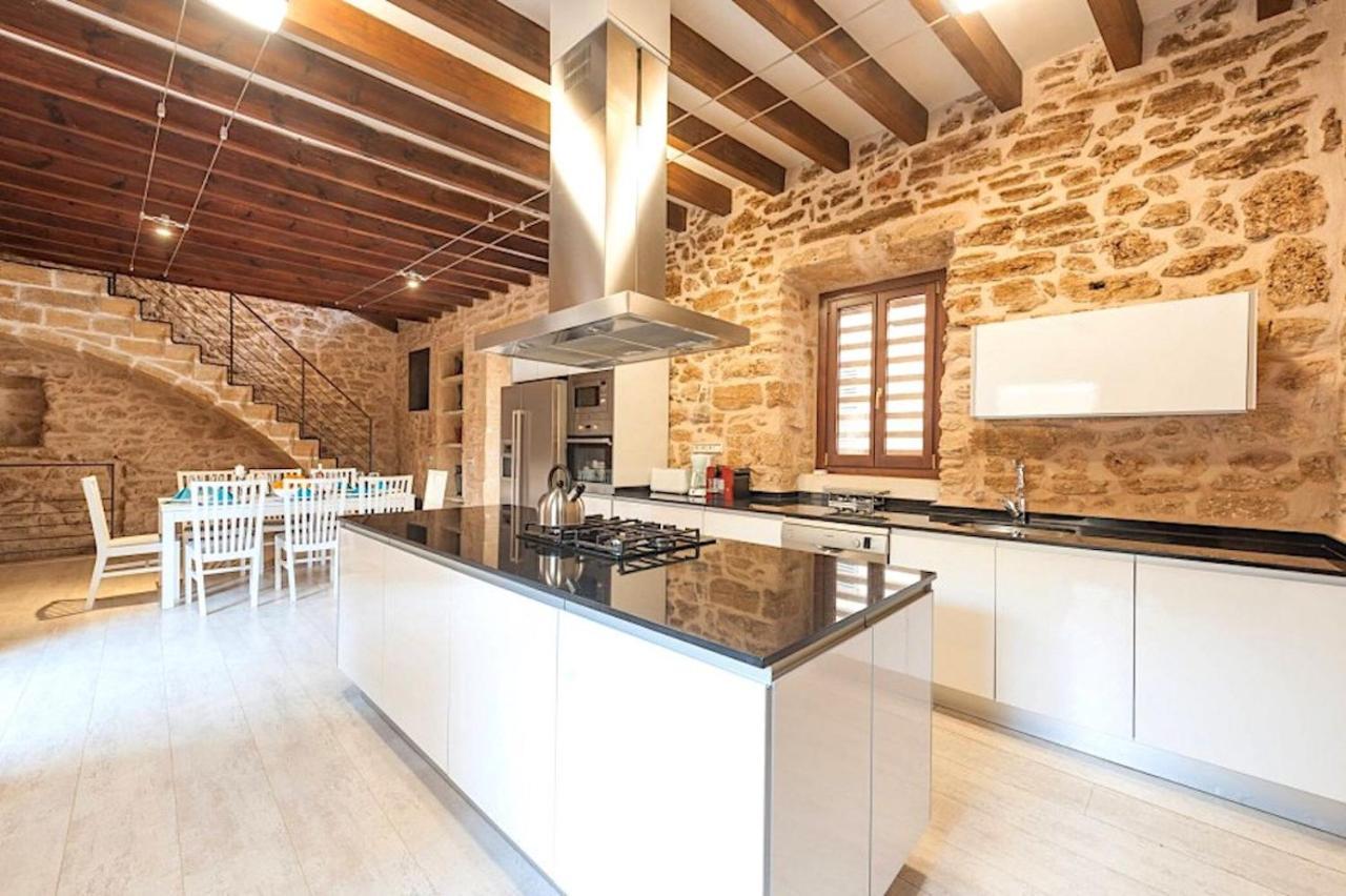 Casa Sa Pedra, En El Centro Historico De Alcudia Villa Kültér fotó