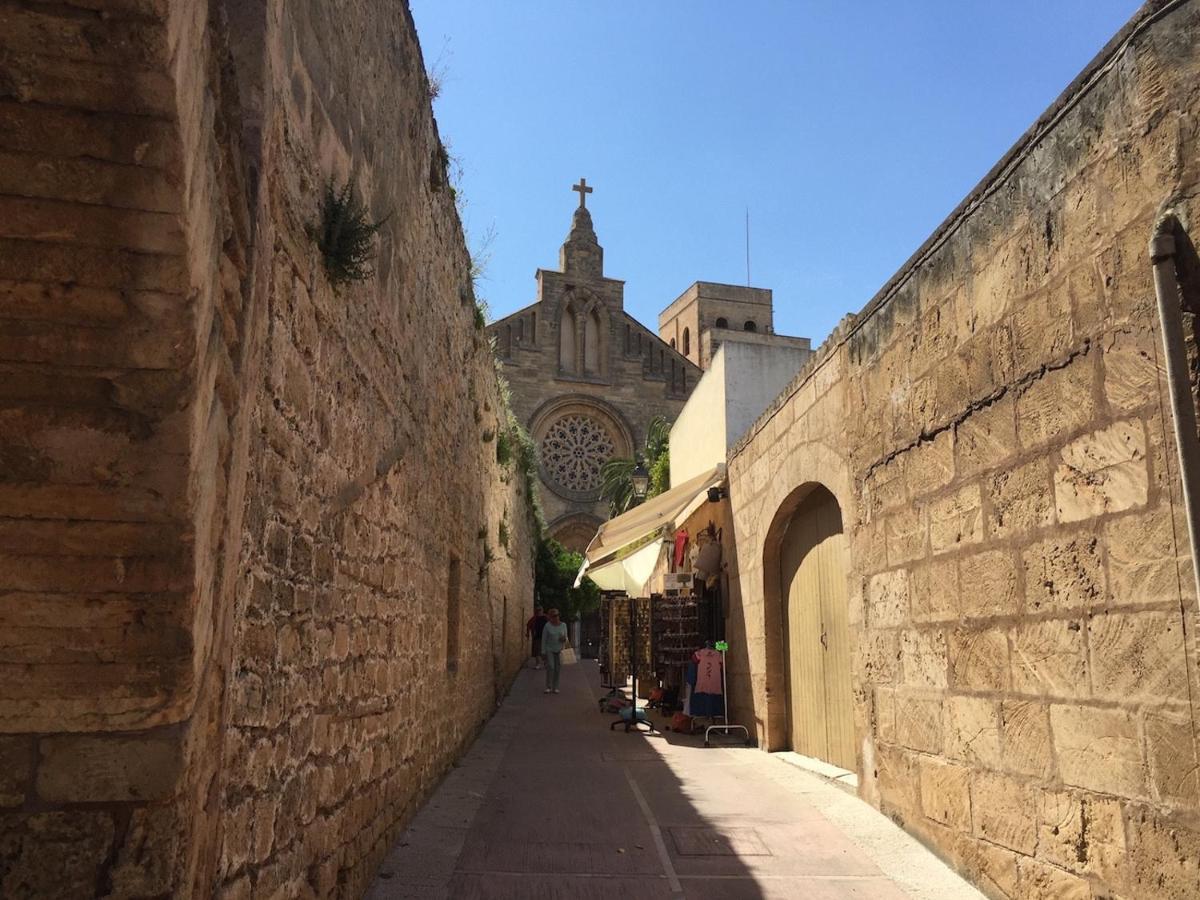 Casa Sa Pedra, En El Centro Historico De Alcudia Villa Kültér fotó