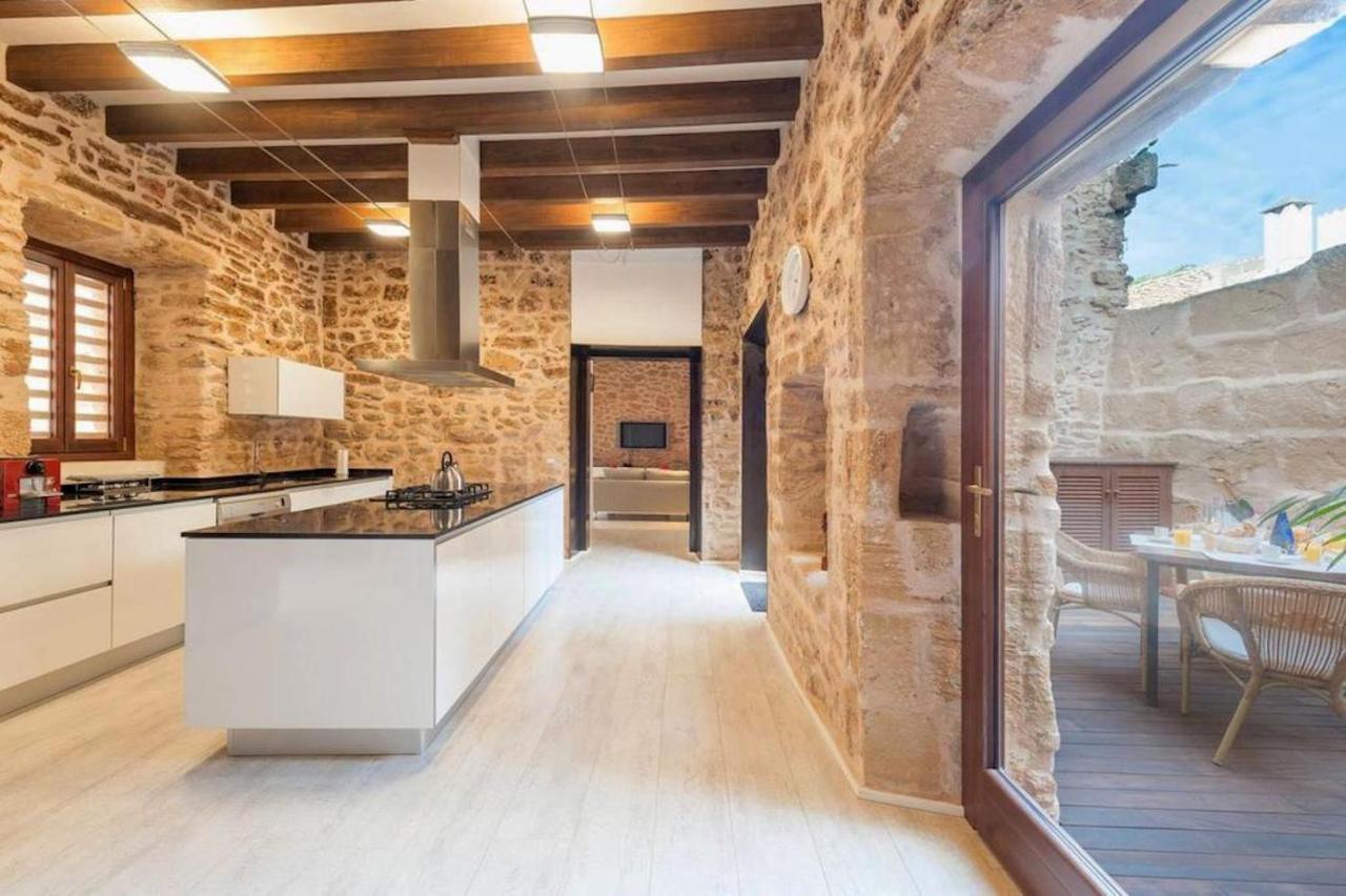 Casa Sa Pedra, En El Centro Historico De Alcudia Villa Kültér fotó