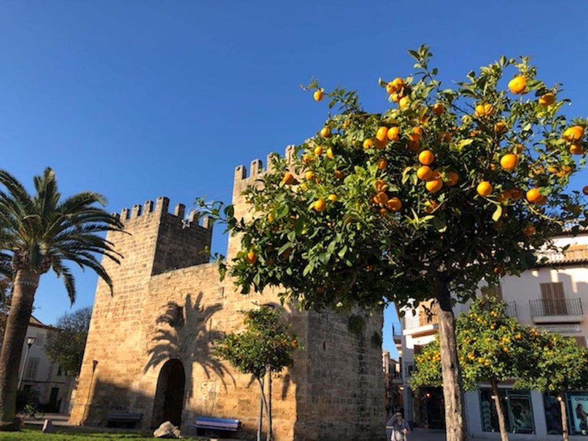 Casa Sa Pedra, En El Centro Historico De Alcudia Villa Kültér fotó